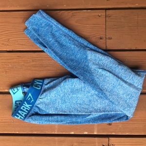 Blue gymshark flex legging